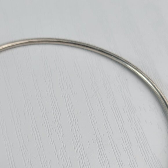 Alex And Ani Lotus Charm Expandable Bangle Bracelet 7.25 Inch Silver-Tone - Picture 4 of 7